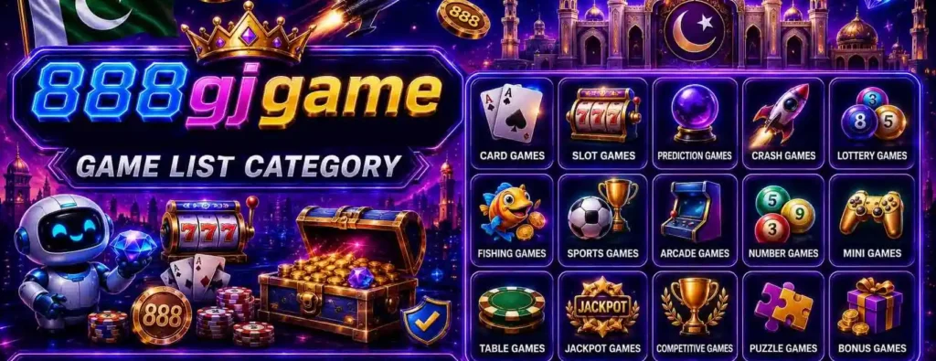 888GJ Game Categories
