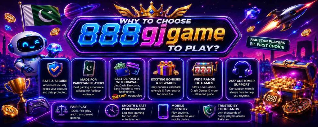 why to choose 888GJ Game to play